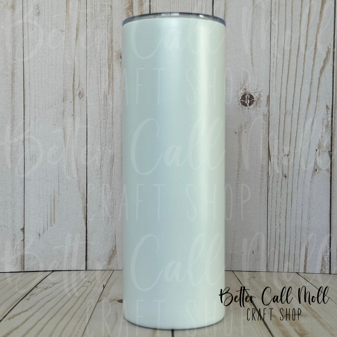 20oz Matte Skinny Sublimation Tumbler