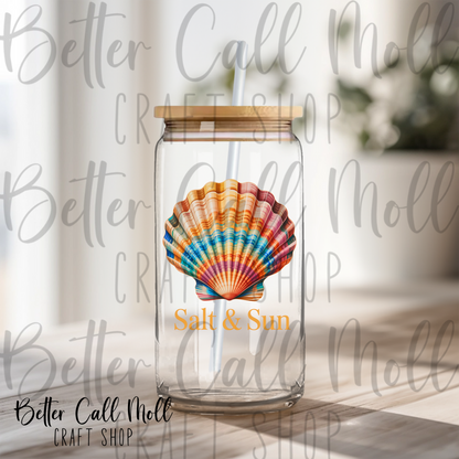 Salt & Sun Sea Shell UV DTF Decal