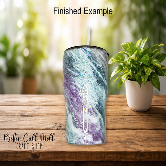 20oz Smooth Curve Stainless Steel Tumbler