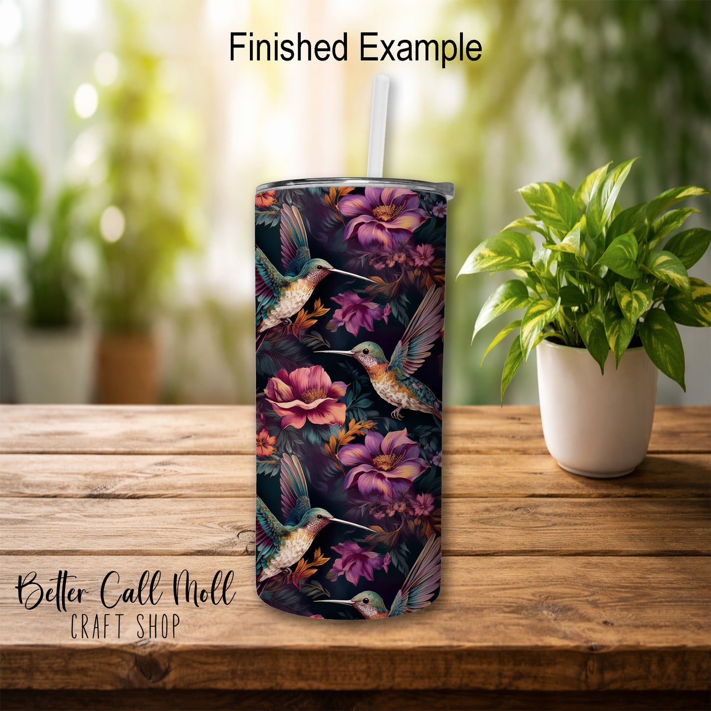 15oz Glossy Skinny Sublimation Tumbler