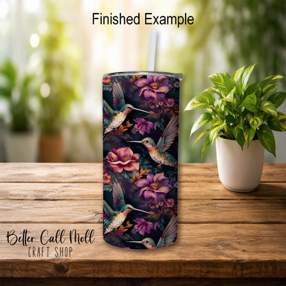 15oz Glossy Skinny Sublimation Tumbler