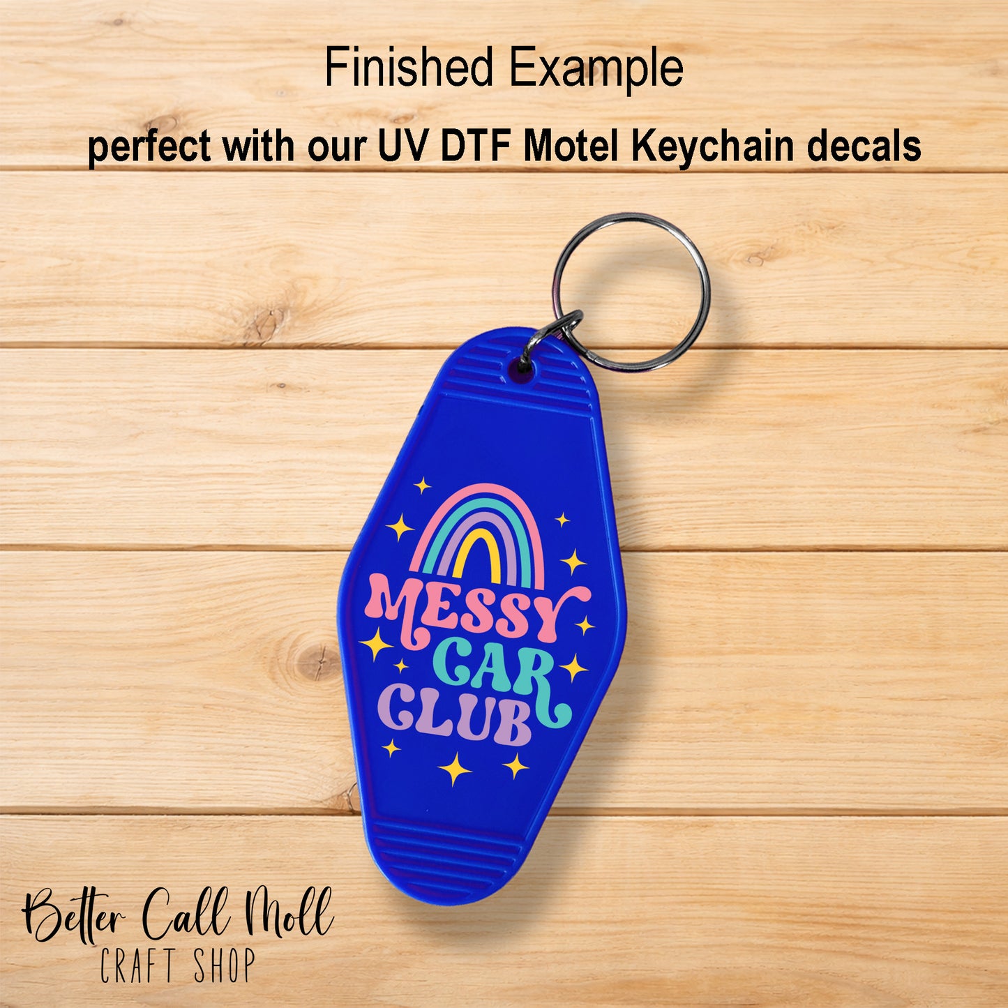 Motel Keychain Blank