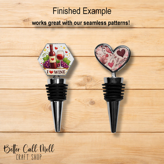 Wine Bottle Stopper Sublimation Blank