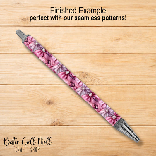 Clipless Ink Pen Sublimation Blank