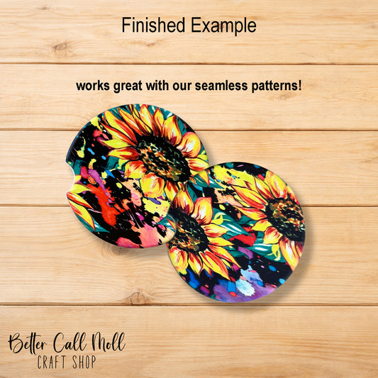 Sandstone Car Coaster Sublimation Blanks