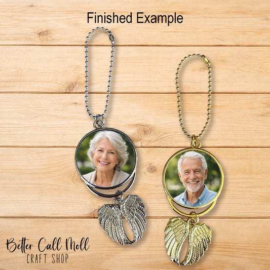 Car Angel Ornament Sublimation Blank