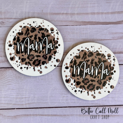 Round MDF Coaster Sublimation Blank