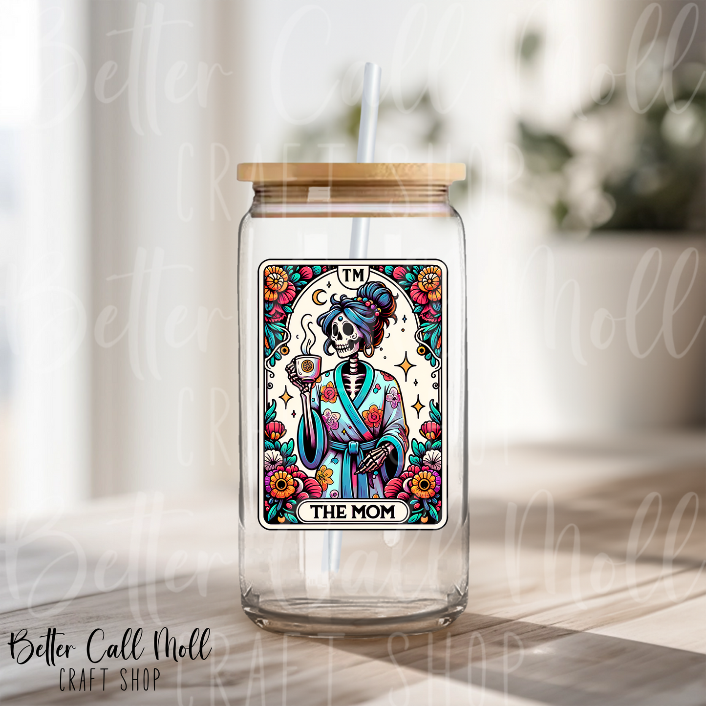 The Mom Tarot UV DTF Decal