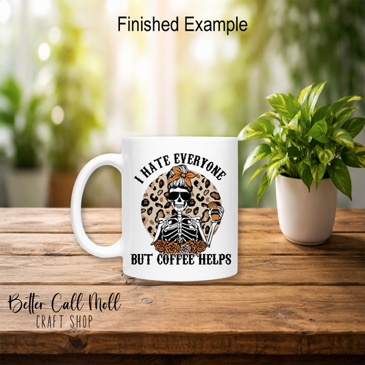 11oz Glossy Ceramic Sublimation Mug