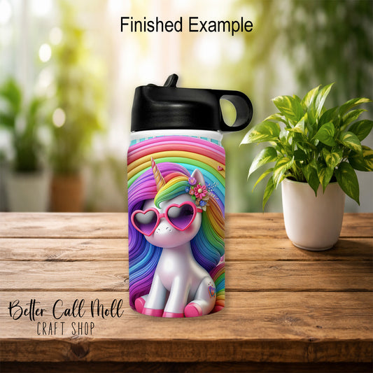 12oz Glossy Sport Sublimation Tumbler