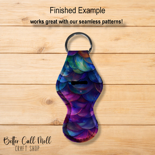 Lip Balm Holder Keychain Sublimation Blank
