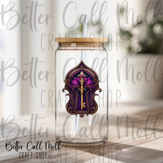 Sactum Veil Skeleton Key UV DTF Decal