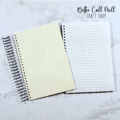 A5 Spiral Notebook Sublimation Blank