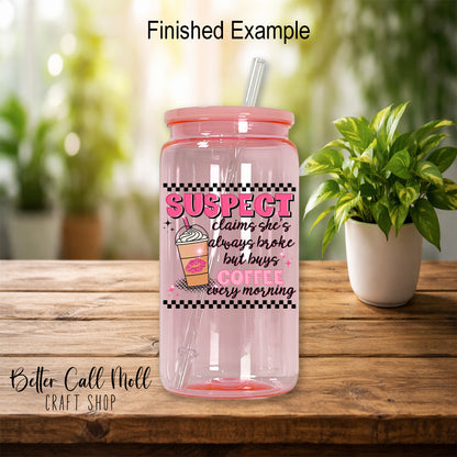 16oz Jelly ACRYLIC Tumbler