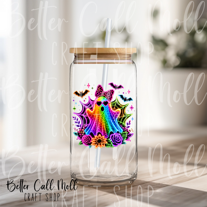 Neon Ghost UV DTF Decal