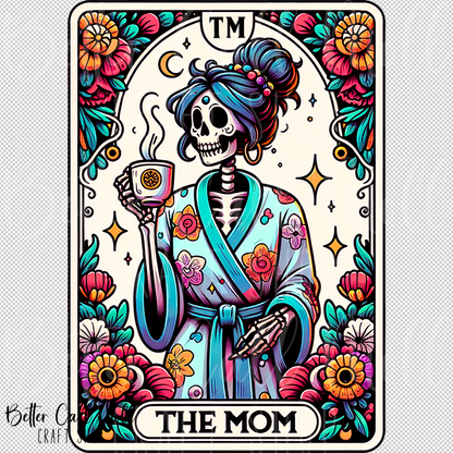 The Mom Tarot UV DTF Decal