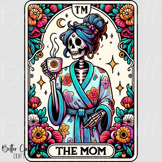 The Mom Tarot UV DTF Decal
