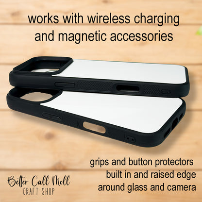 Magnetic Phone Case Sublimation Blank for iPhone