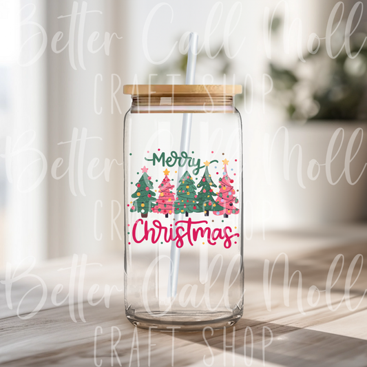 D165 - Merry Christmas UV DTF Decal