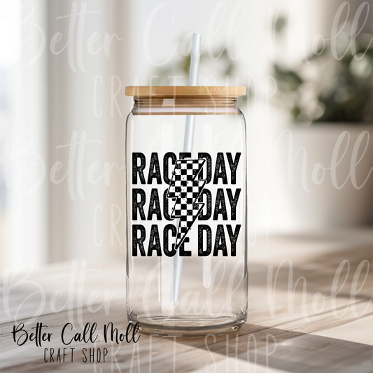Race Day UV DTF Decal
