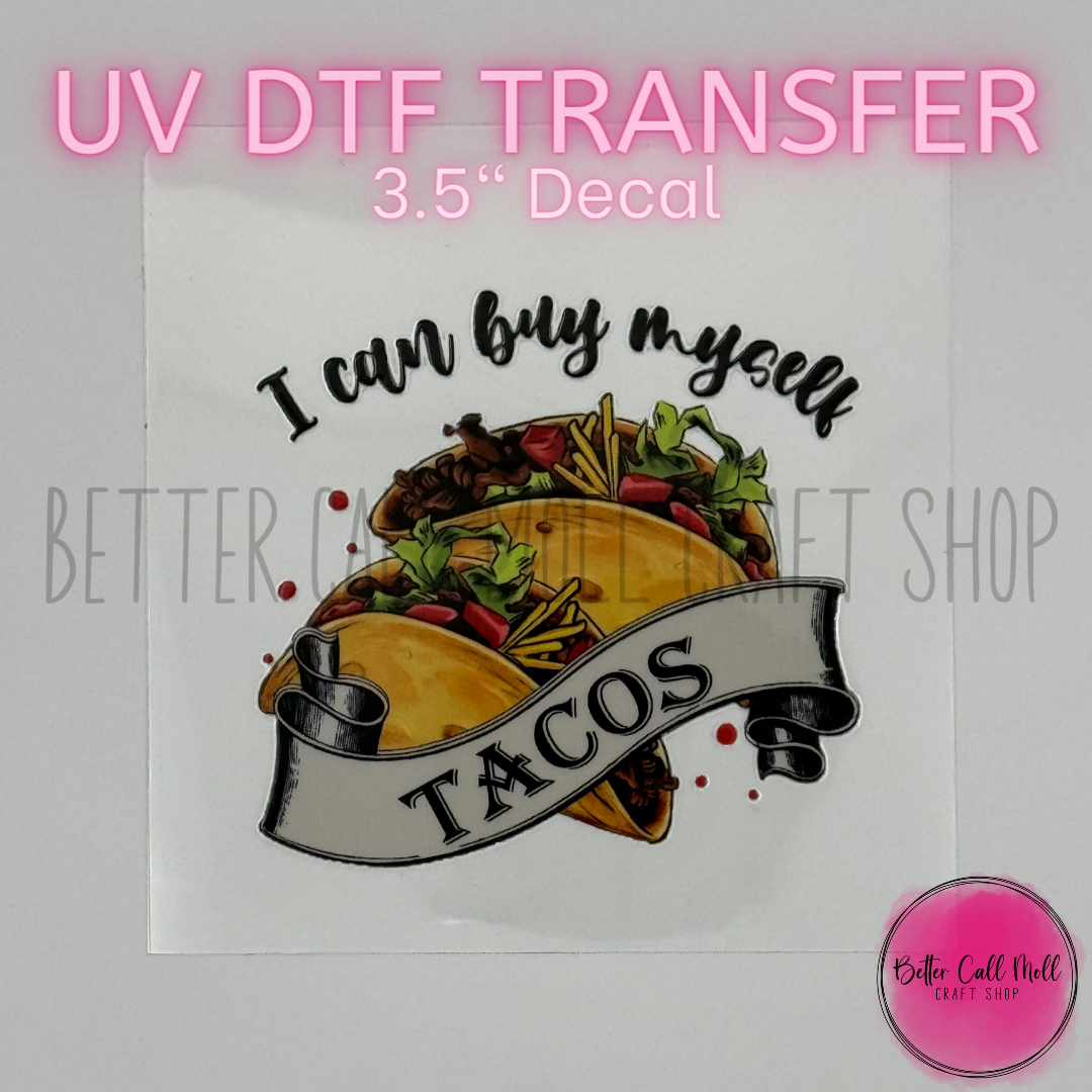 Tacos UV DTF Decal