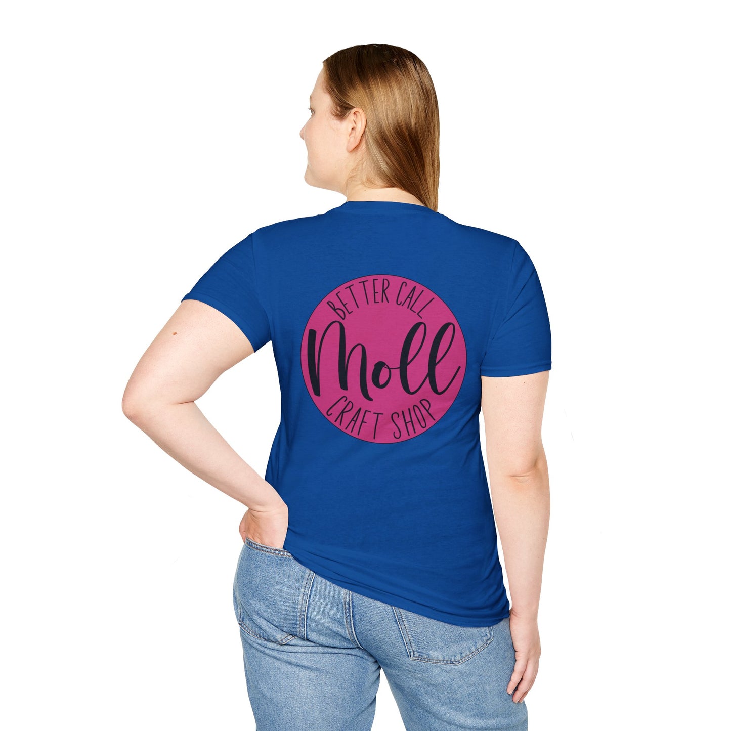 Better Call Moll Logo T-Shirt Front and Back