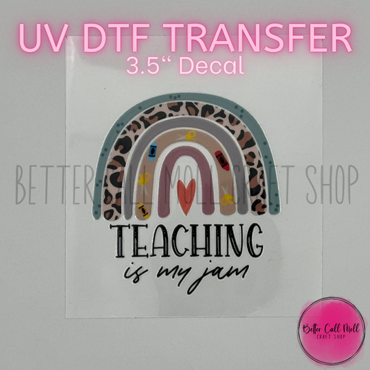 Teaching UV DTF Decal