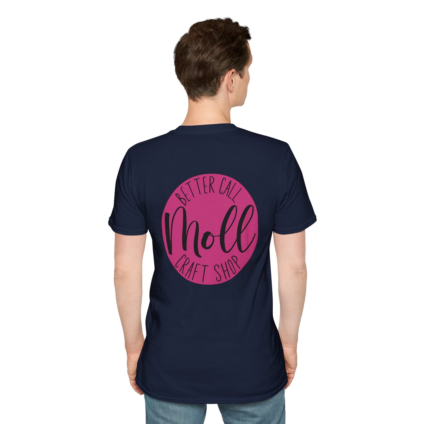 Better Call Moll Logo T-Shirt Front and Back