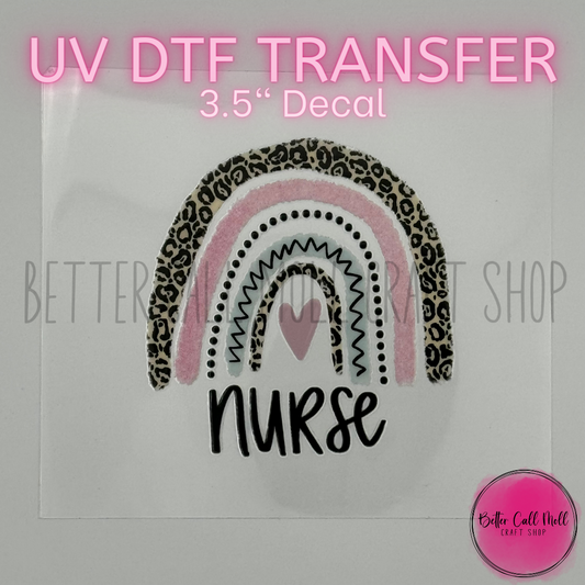 Nurse UV DTF Decal