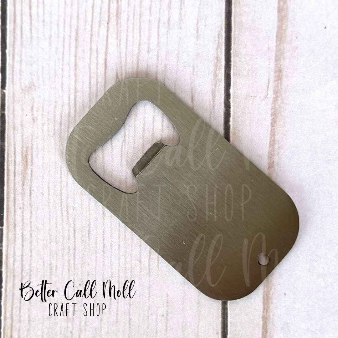 Small Bottle Opener Sublimation Blank