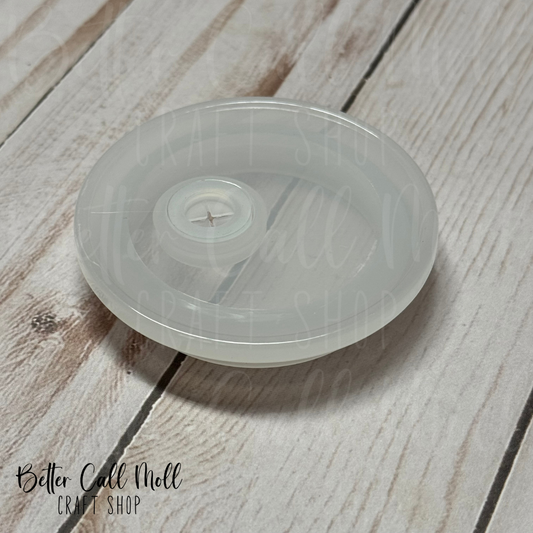 *CLEARANCE* 10 Pack Imperfect White Acrylic Lid for 16oz Tumblers