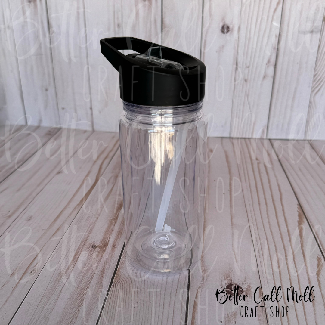 10oz Acrylic SNOW GLOBE Tumbler