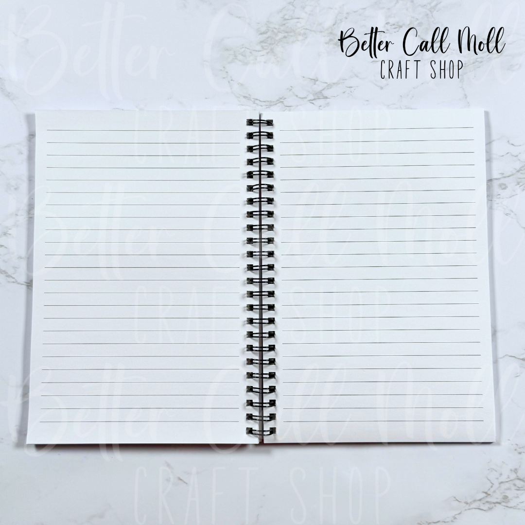 A5 Spiral Notebook Sublimation Blank