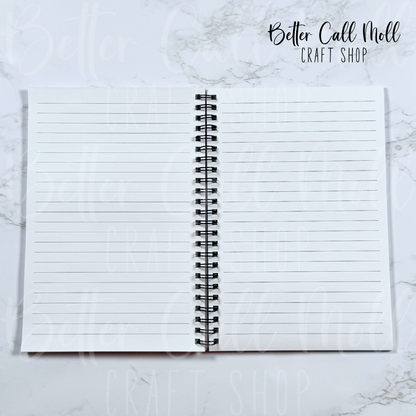 A5 Spiral Notebook Sublimation Blank