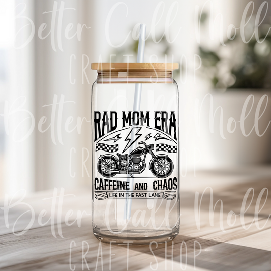 D174 - Rad Mom Era UV DTF Decal