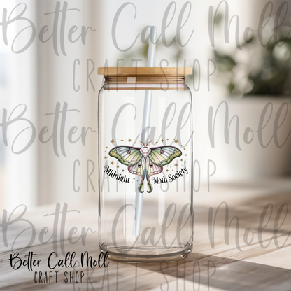 Midnight Moth SocietyUV DTF Decal