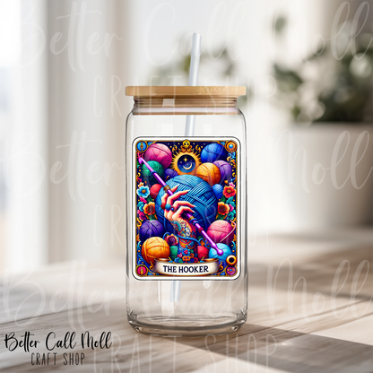The Hooker Tarot UV DTF Decal