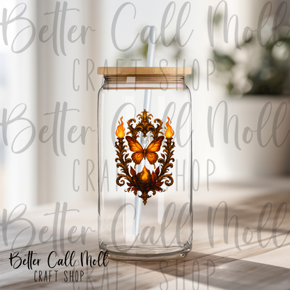 Autumn Embers UV DTF Decal