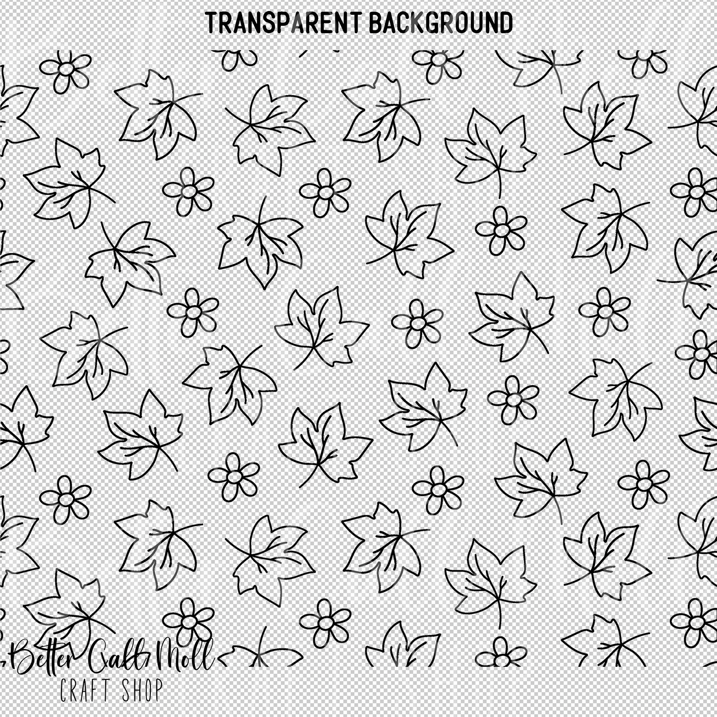 Fall is Fallin' UV DTF 20oz Skinny Tumbler Wrap