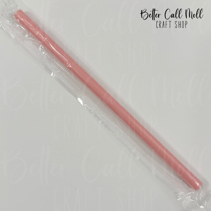 16oz Colorful Reusable Plastic Straw - 7.25"