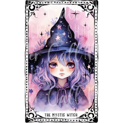 *CLEARANCE* The Mystic Witch Tarot Card UV DTF Decal