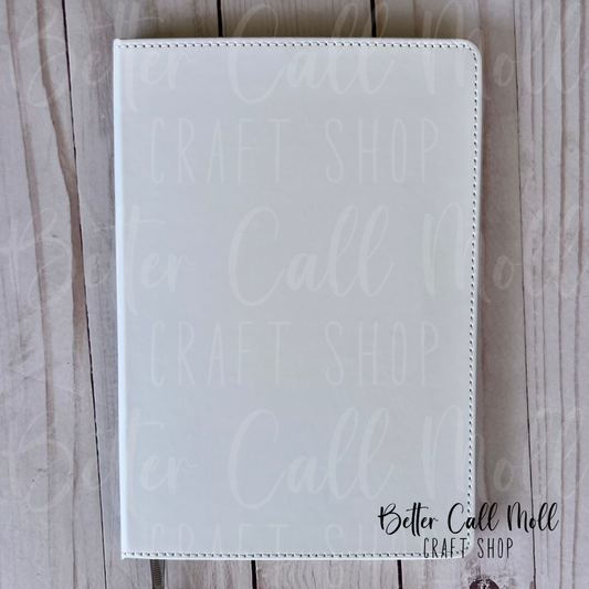 Journal with Faux Leather Cover Sublimation Blank