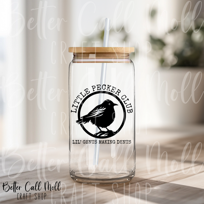 Little Pecker Club UV DTF Decal