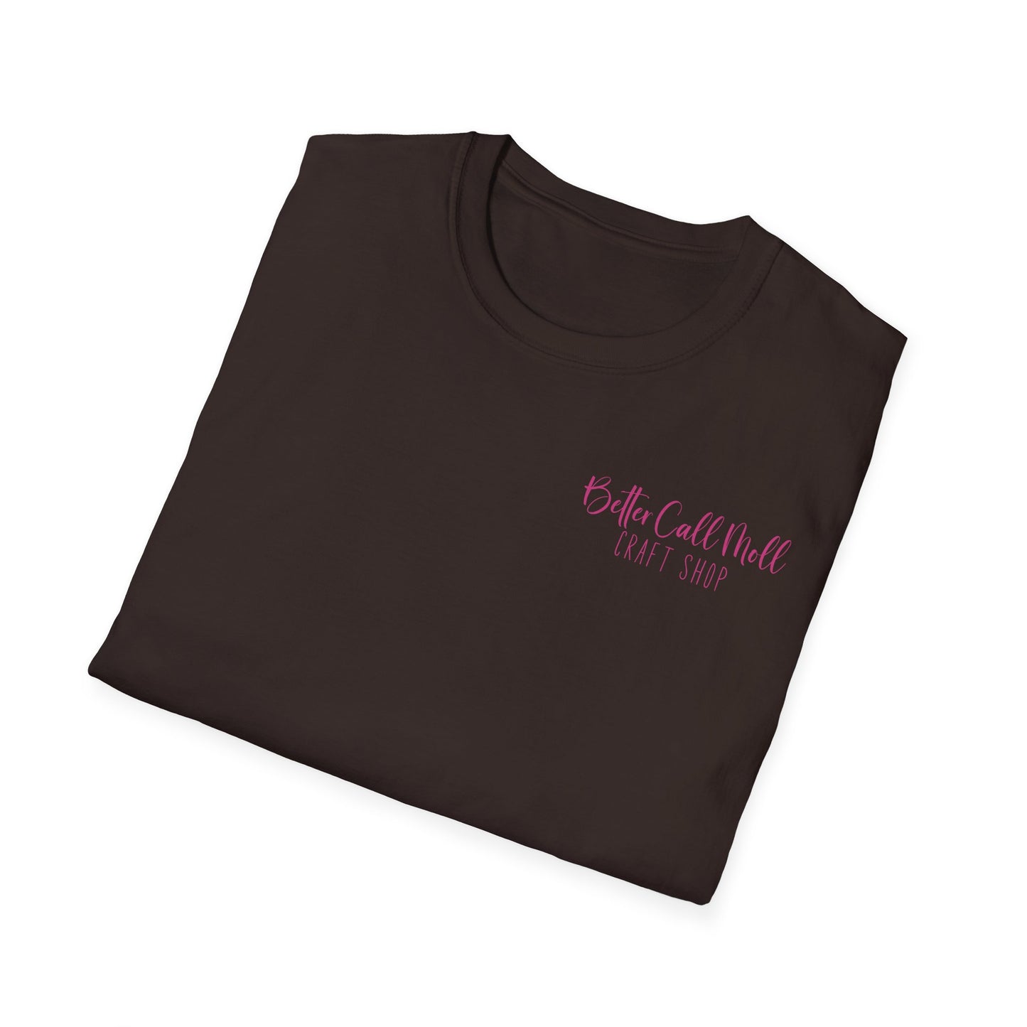 Better Call Moll Logo T-Shirt Front and Back