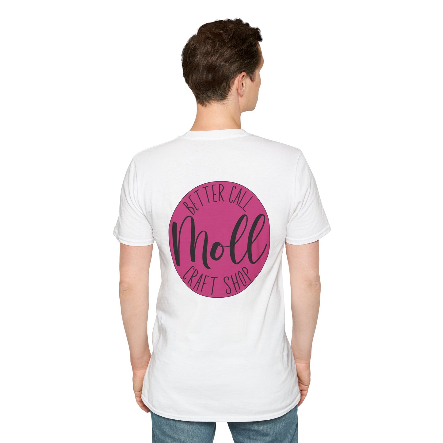 Better Call Moll Logo T-Shirt Front and Back