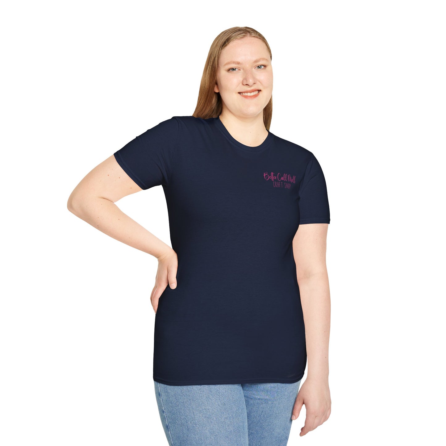 Better Call Moll Logo T-Shirt Front and Back