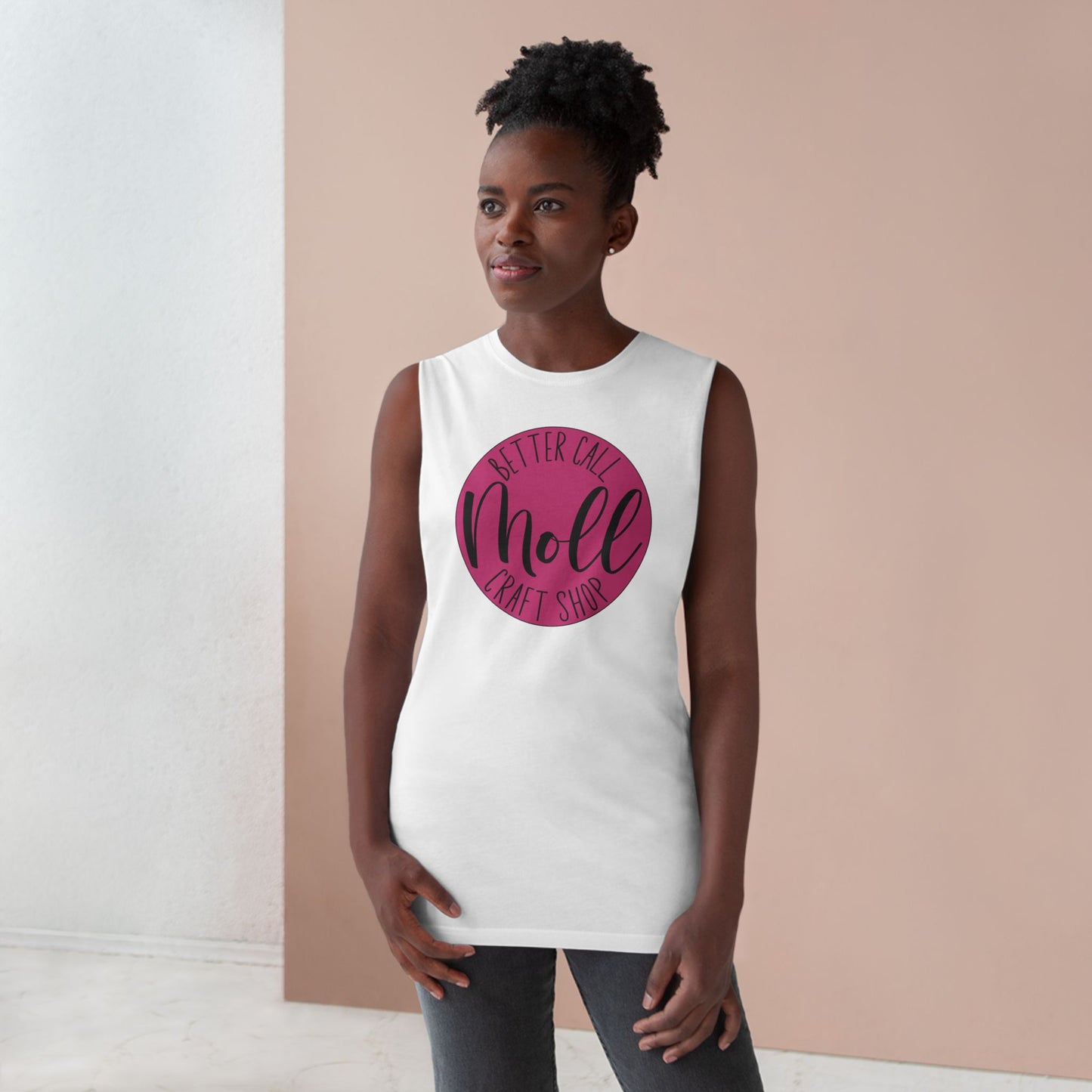 Better Call Moll Logo Unisex Barnard Tank