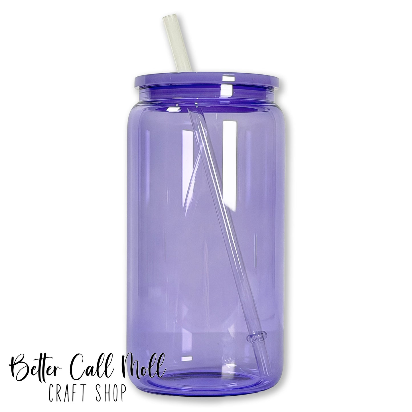 16oz Jelly GLASS Sublimation Tumbler