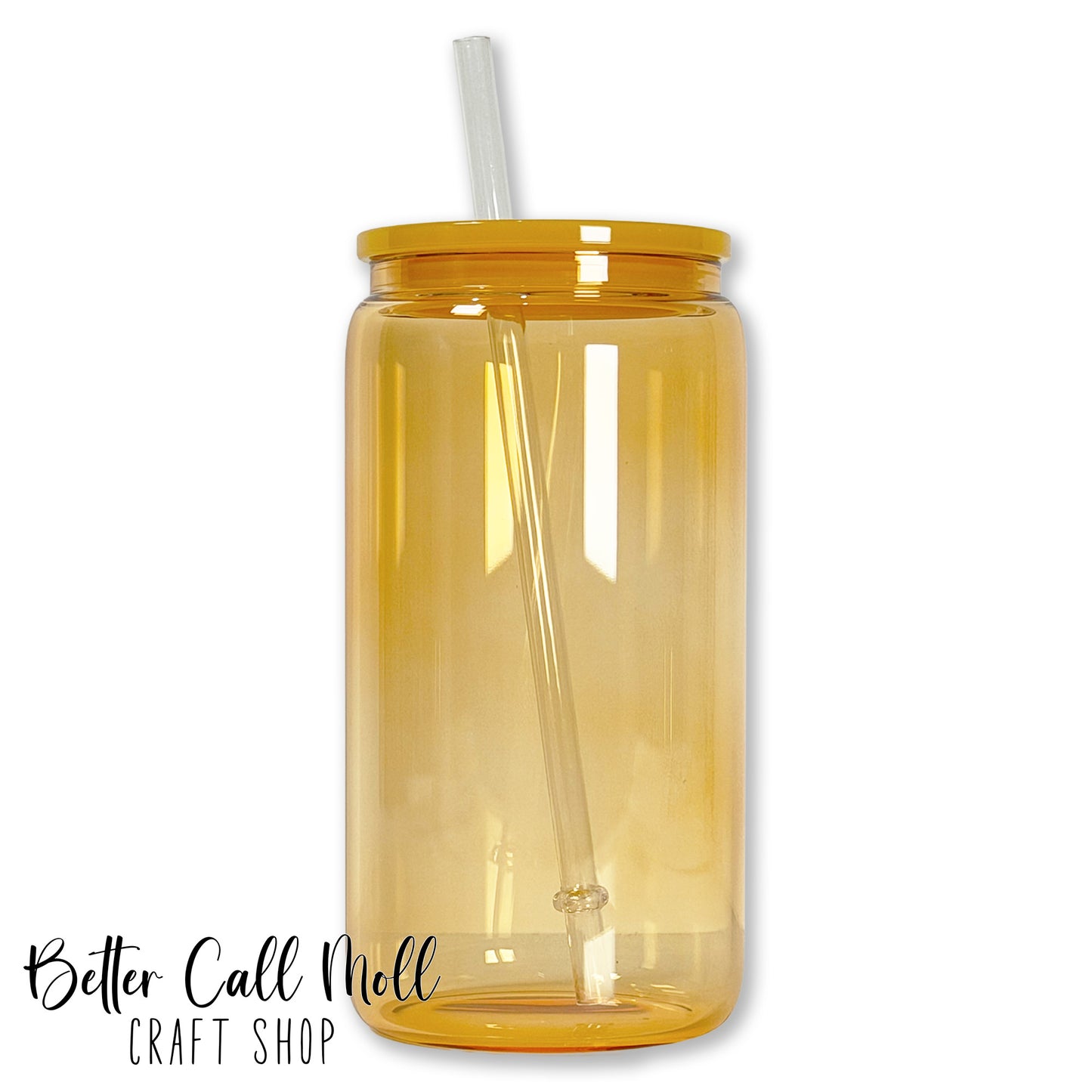 16oz Jelly GLASS Sublimation Tumbler