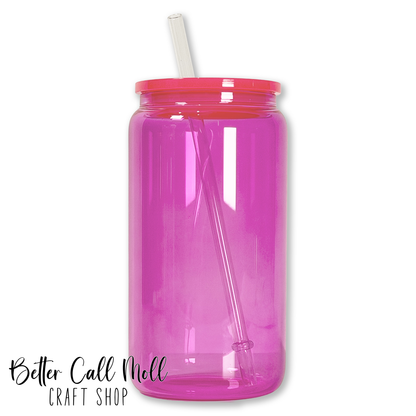 16oz Jelly GLASS Sublimation Tumbler